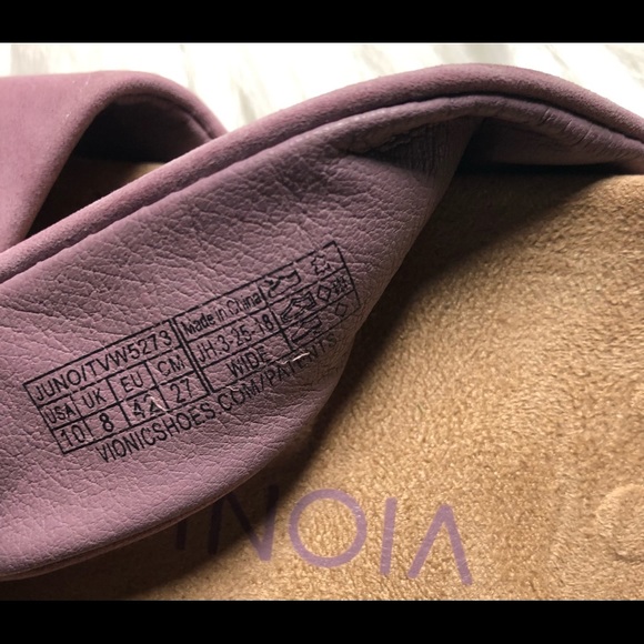 Vionic Orthopaedic Mauve Slides/or Mules Size-10 - Picture 6 of 8